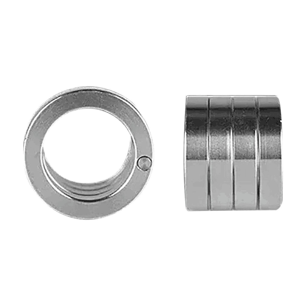 For Stainless Steel Outdoor Rotatable Folding Ring Finger Ring New UK