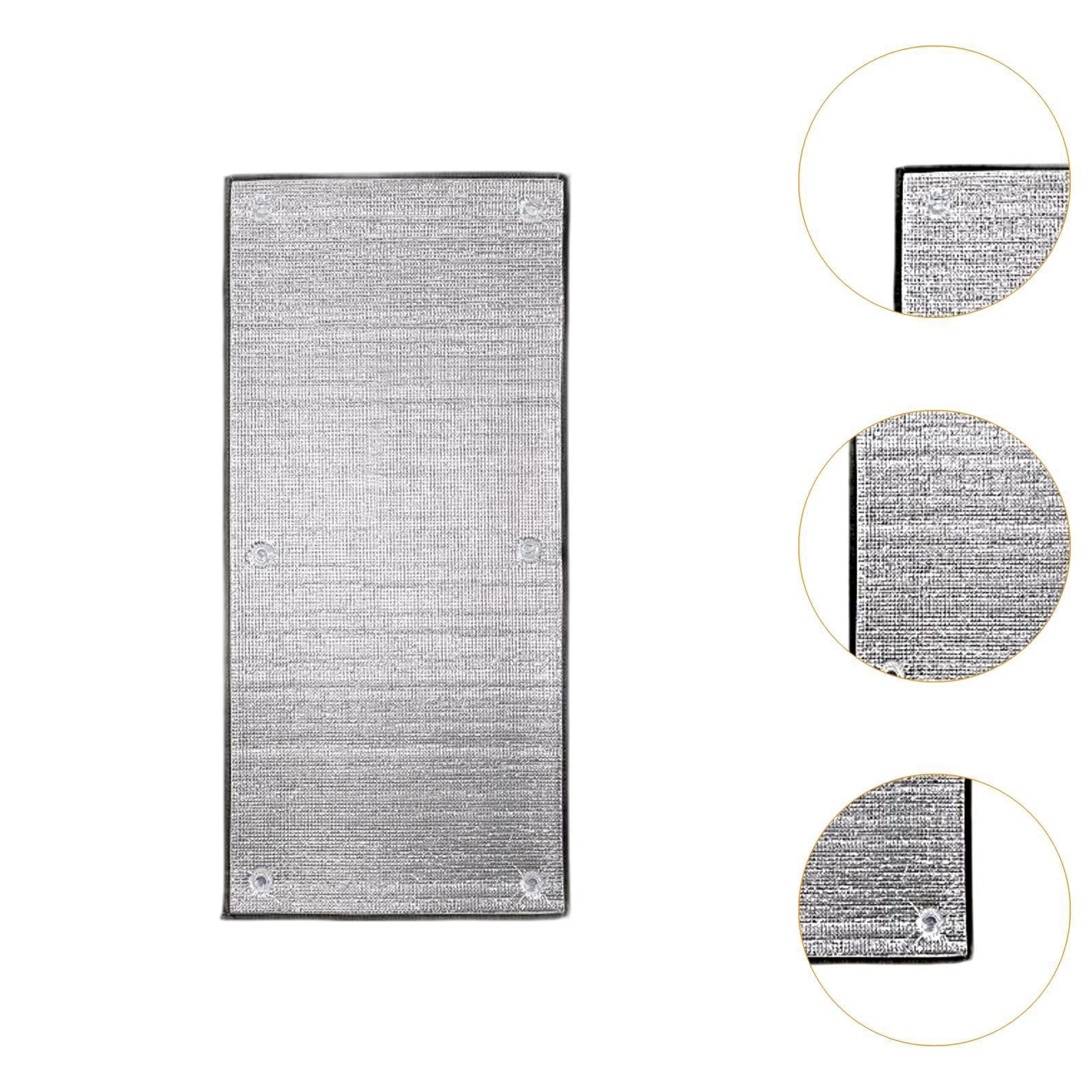 Blackout Window Film Aluminum Foil Insulation Film Heat Reflective Glass Privacy