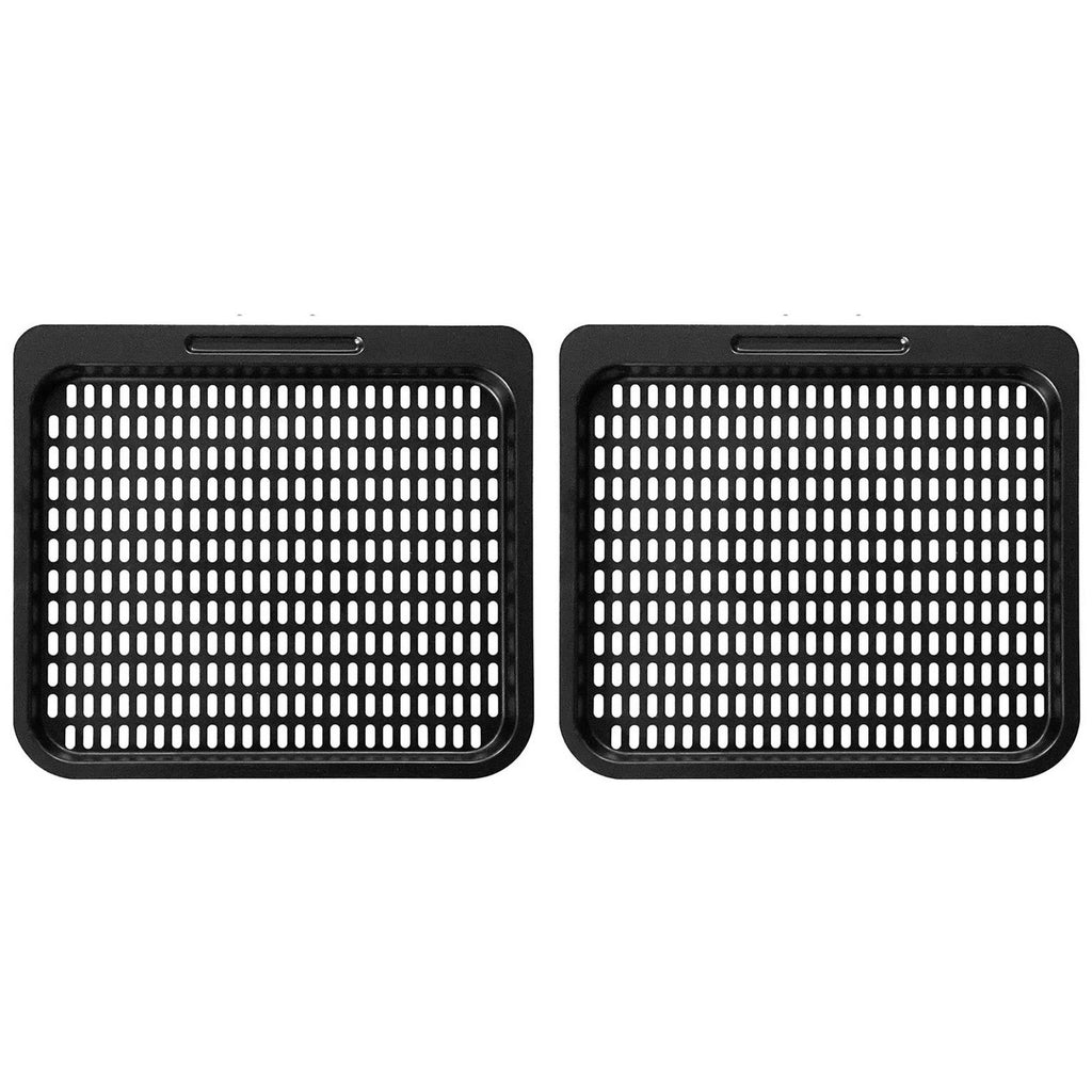 2X Cooking Tray Replacement, Mesh Cooking Rack Air Fryer  26cm*23cm*1.2cm