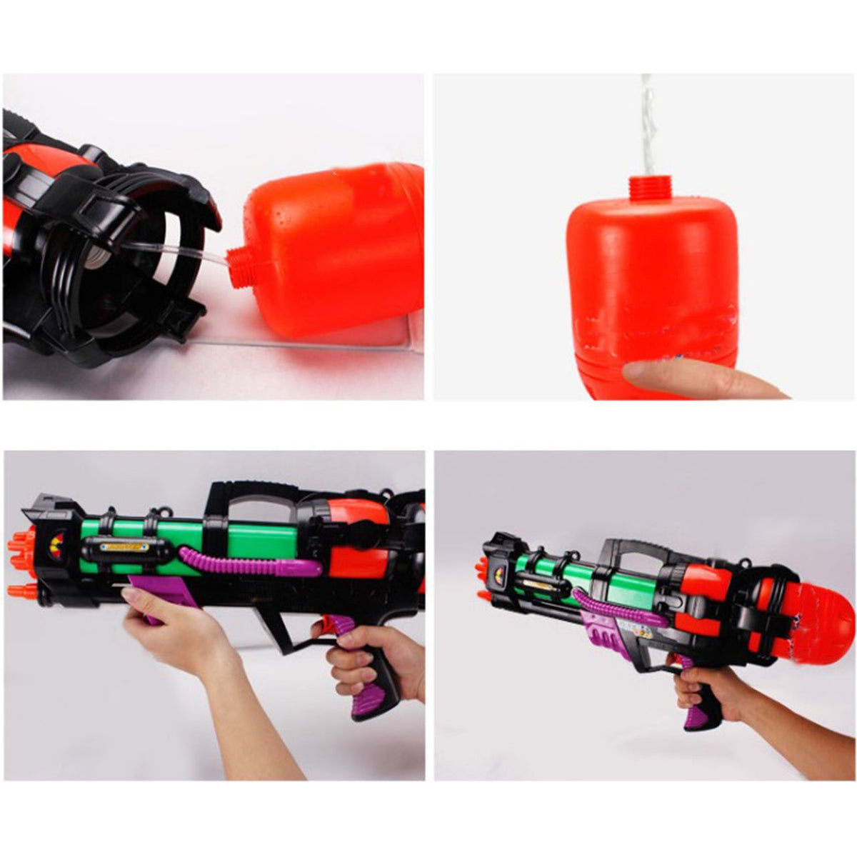 60cm Giant Super Pump Action Water Soaker Pistol Sprayer Gun Beach Garden Toy