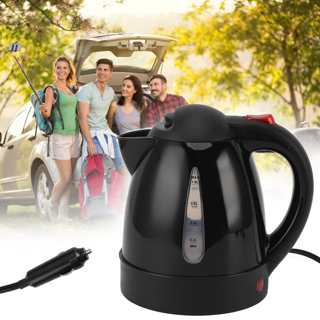 Portable 24V 1000ML Fast Boil Kettle For Lorry Trucker Travel Water Pot