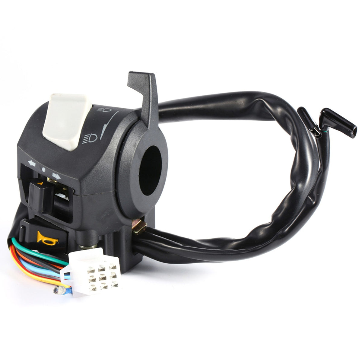 2x 7/8'' Motorcycle Handlebar Horn Turn Signal Light Control Switch