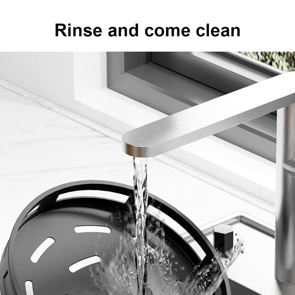3 Tier 360° Rotating Spice Rack Rotatable Steel Kitchen Seasoning Organizer UK