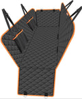 Dog Car Seat Cover Pet Safety protector Mat Rear Back Hammock 600D Waterproof UK