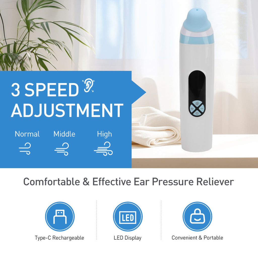 Ear Pressure Reliever Kit Unblock Eustachian Tube Ear Pressure Relief Device