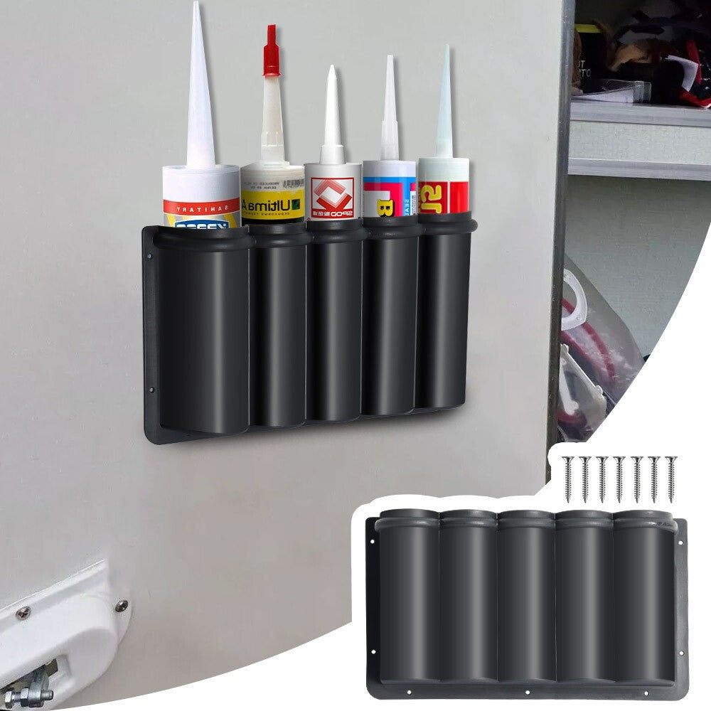5Tube Holder Silicone Sealant Mastic Caulk Adhesive Tube For Van/Workshop/Garage