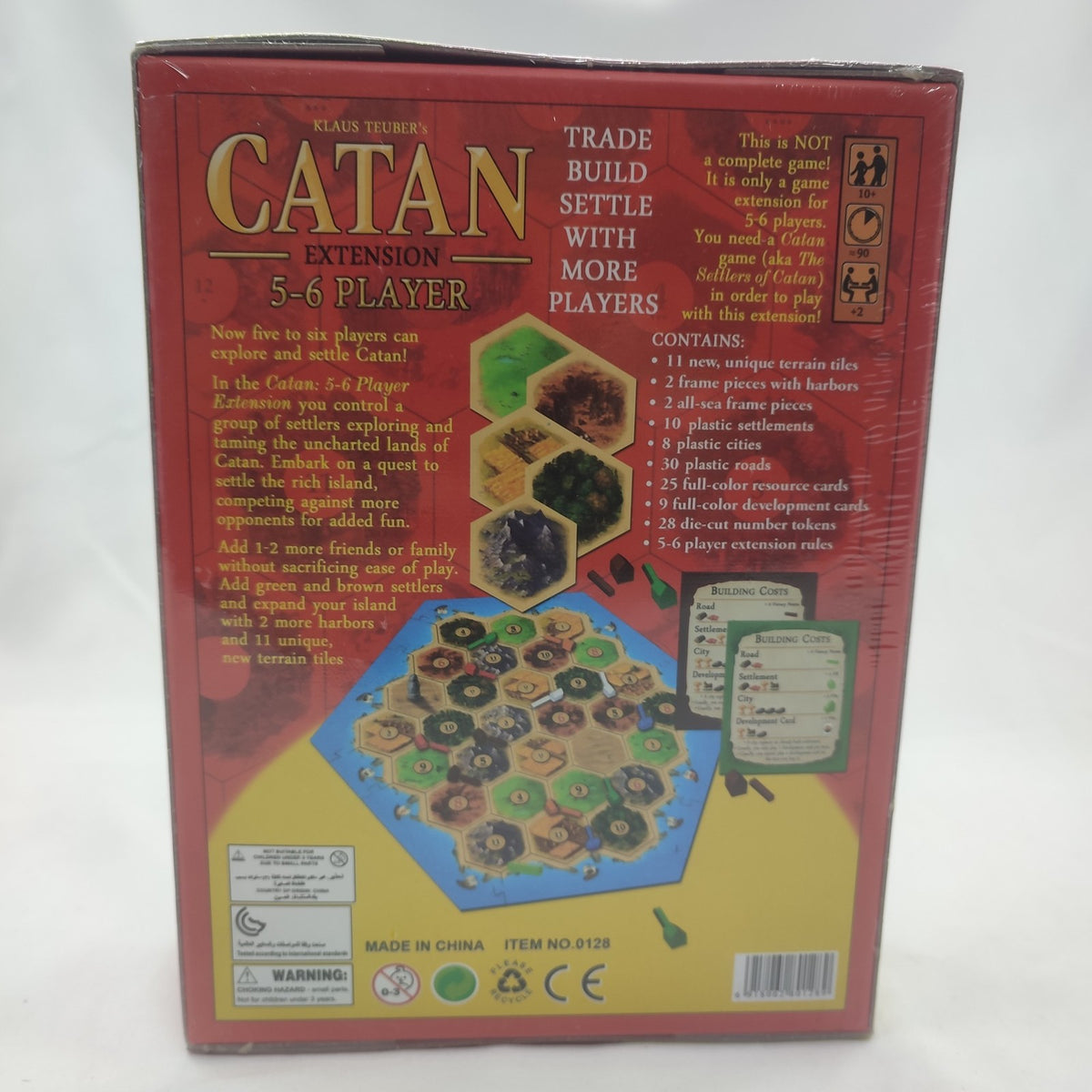 Catan  5-6 Player Extension/expansion  Excellent Condition Board Game