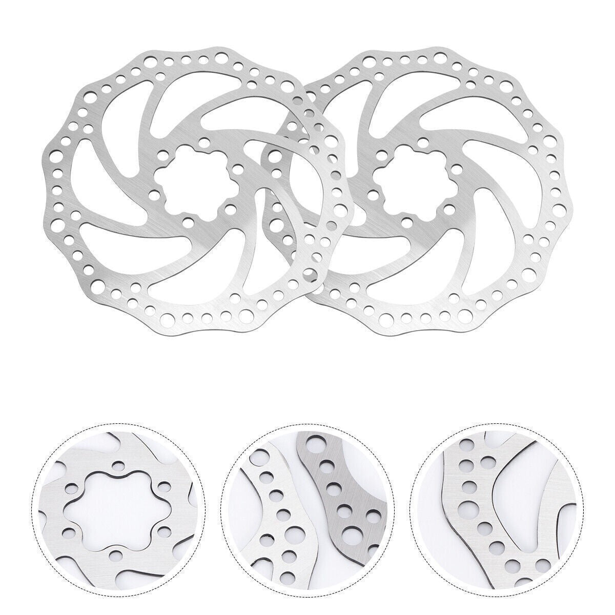 Pair Bike Disc Brake Caliper Mountain Bicycle Front Rear Rotor Disc Caliper Set