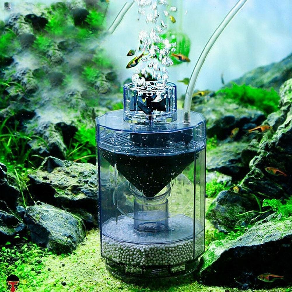 1pc Ultra-Quiet Aquarium Fish Stool Suction Collector Fish for Tank Manure Filt