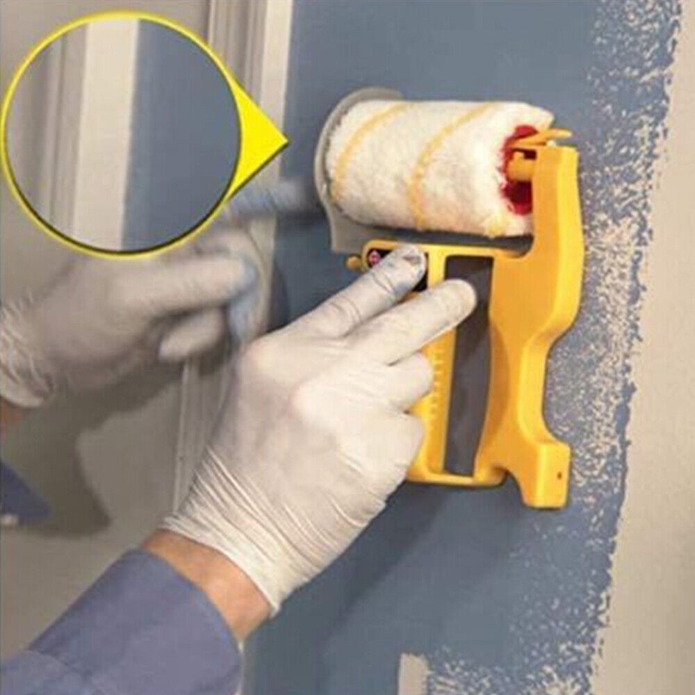 Clean-Cut Paint Edge Roller Brush Safe Tool Kit for Home Wall Ceilings