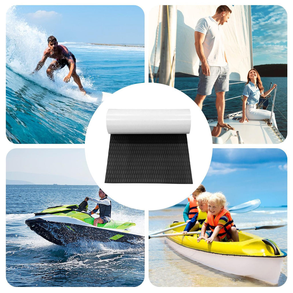 Self-Adhesive EVA Decking Foam Sheet Boat Marine Yacht Floor Mat Pad Carpet