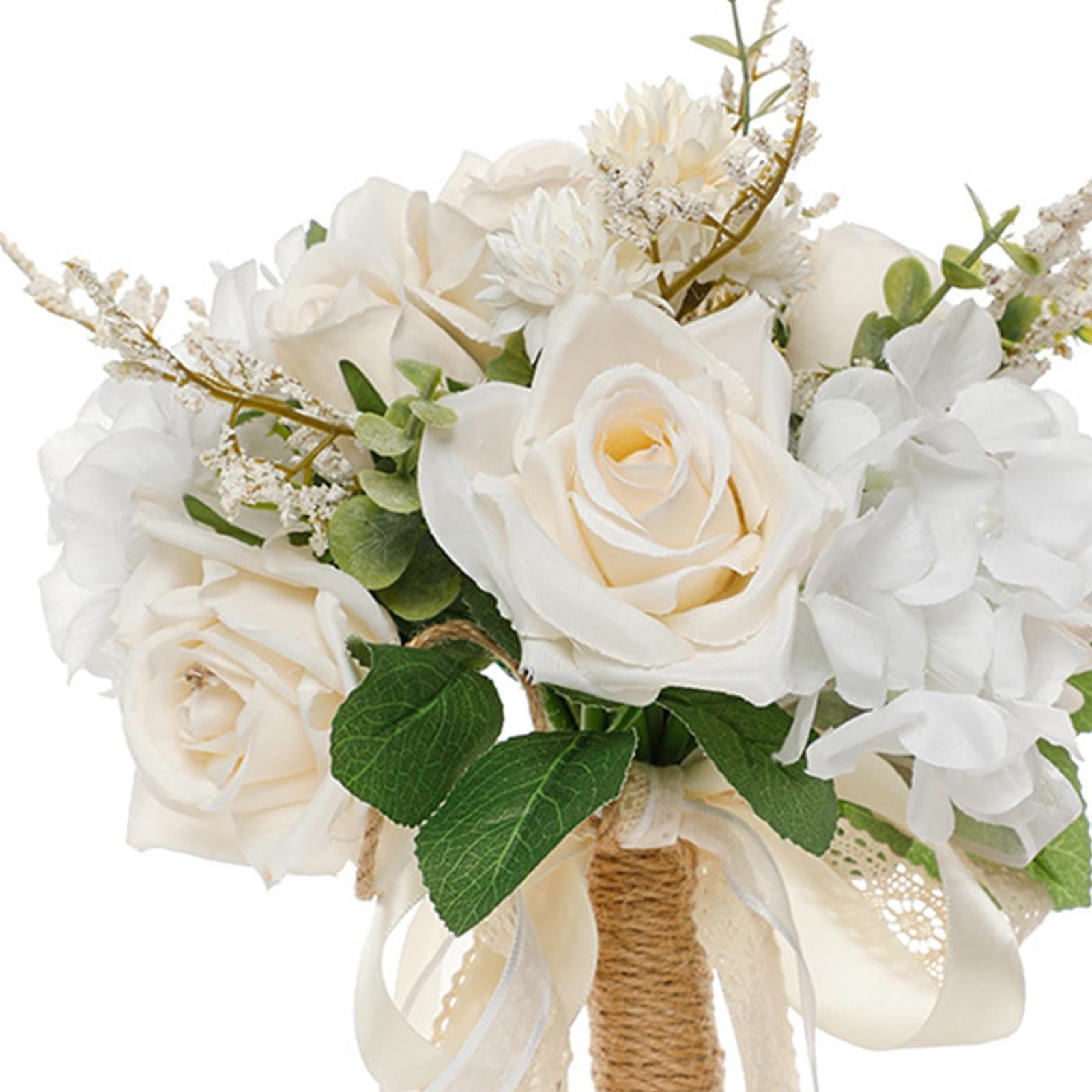 Wedding Bouquet for Bride Bride Holding Bouquet Romantic with Ribbons Bridal