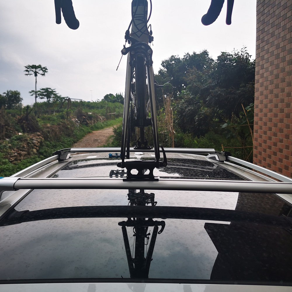 MTB Bike Car Roof Mount Rack Fork Mount Block Quick Release Thru Axle Carrier