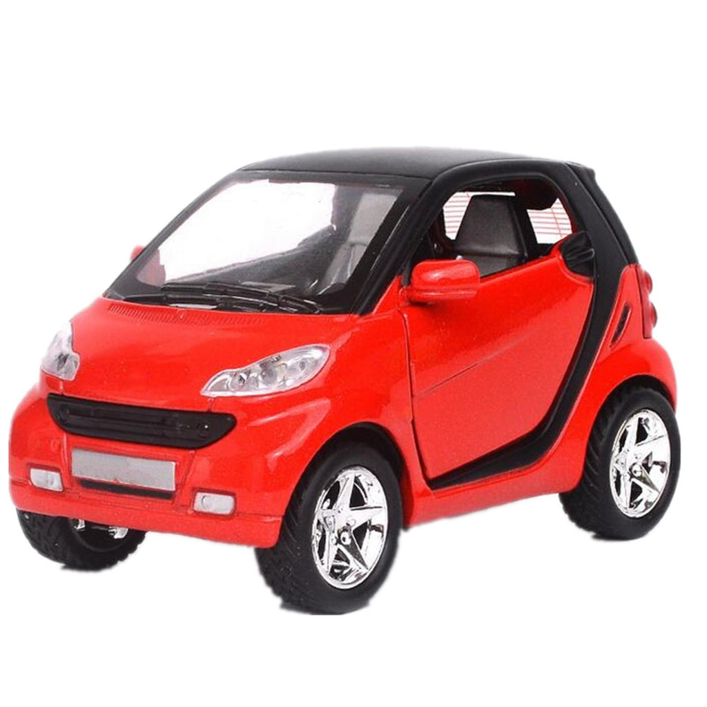 Red 1:32 Model Car Metal Diecast Toy Vehicle Kids with Sound Light Pull Back