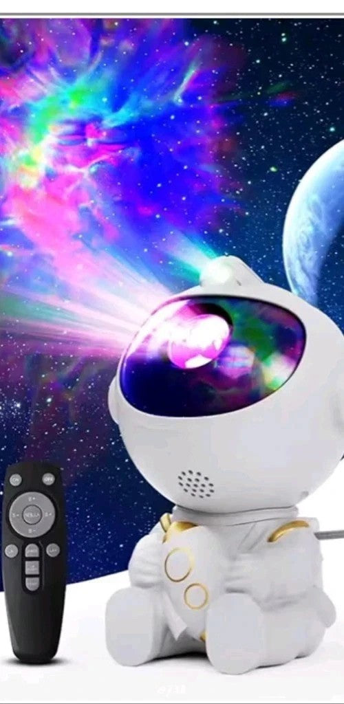 Astronaut Galaxy Projector Starry Star Sky Night Light Nebula Remote Projection