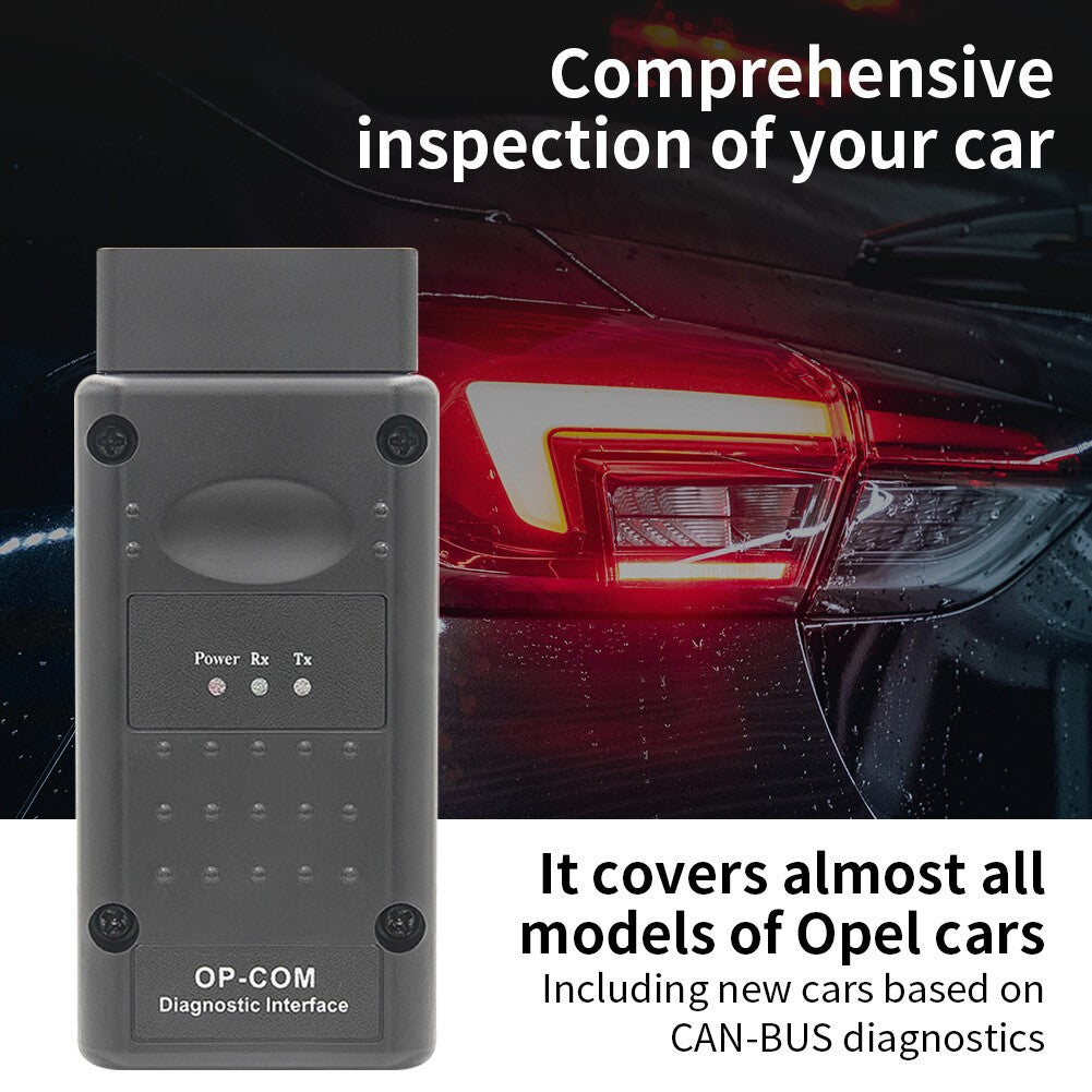 UK For V1.99 OPEL OP COM Vauxhall OBD2 Diagnostic Code Reader Scanner Tool OPCOM