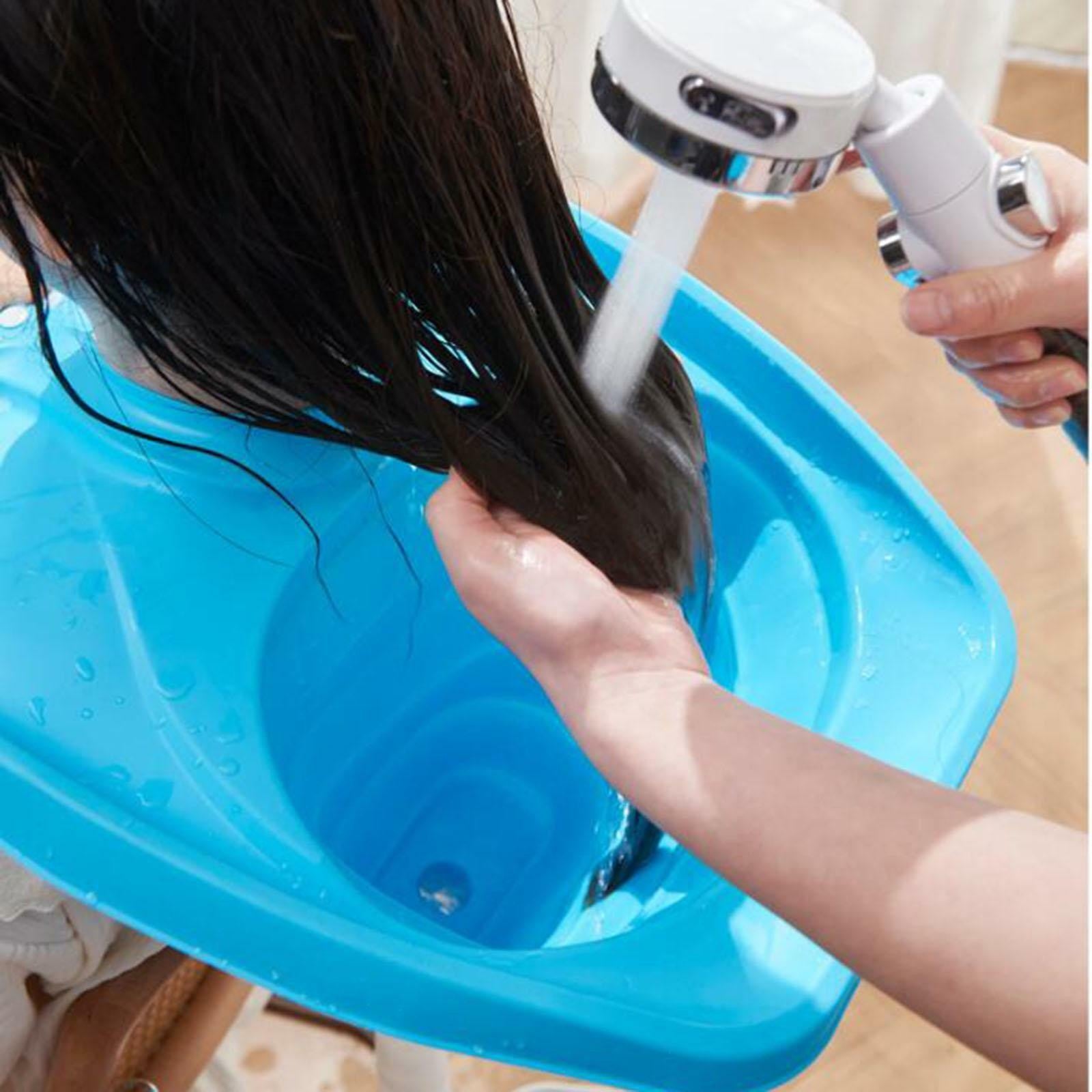 Hair Washing Basin TPE Shampoo Sink for Hair Salon Wheelchair Pregnant
