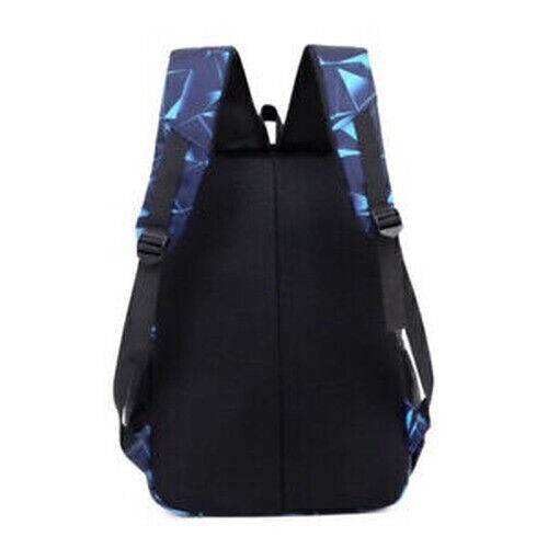School Bag 3Pcs Set Large Camouflage Backpack Girls Boys Travel Rucksack Bag