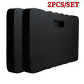 2 x Gardening Thick Kneeling Pad Mat Foam Cushion Mechanic House Garage Black