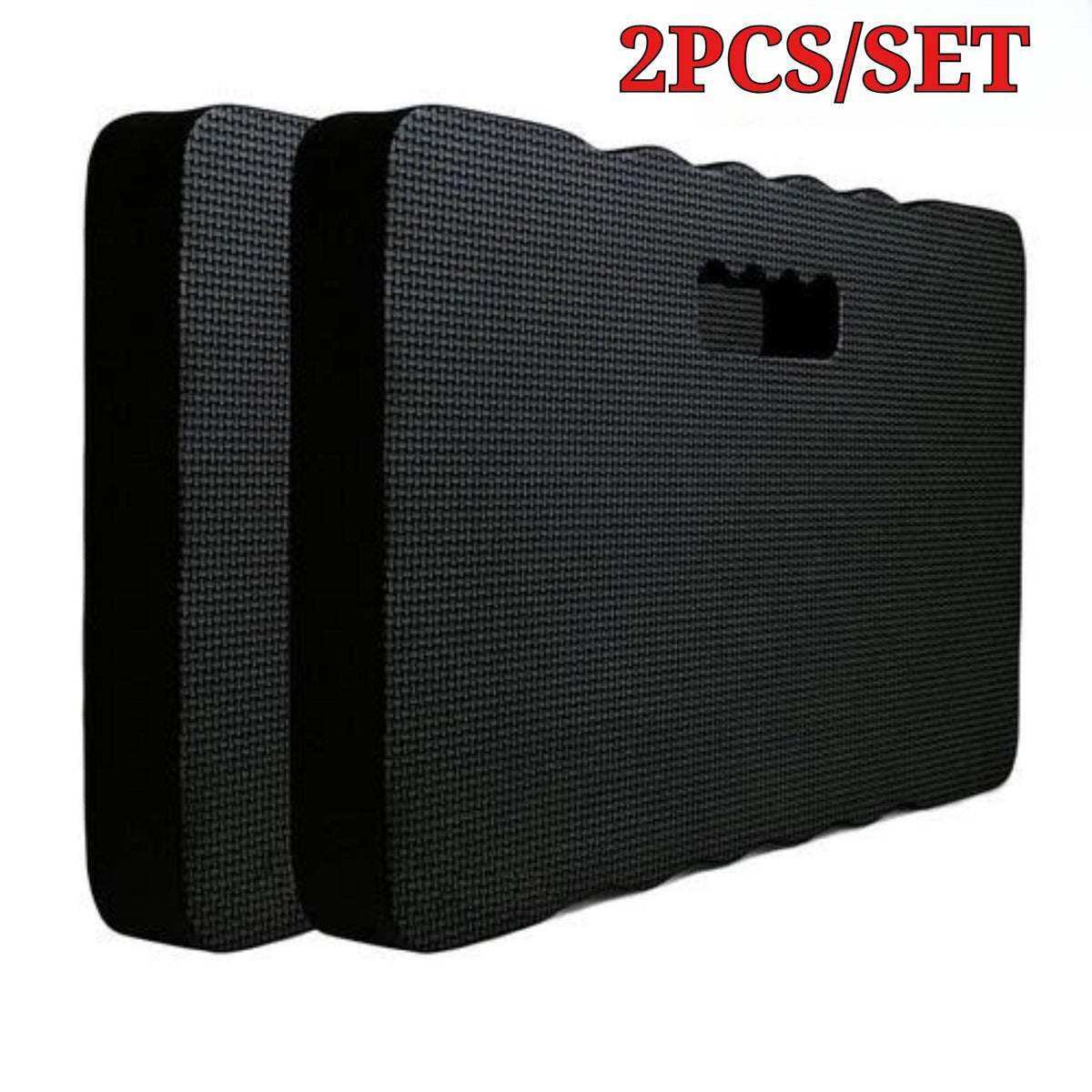 2 x Gardening Thick Kneeling Pad Mat Foam Cushion Mechanic House Garage Black