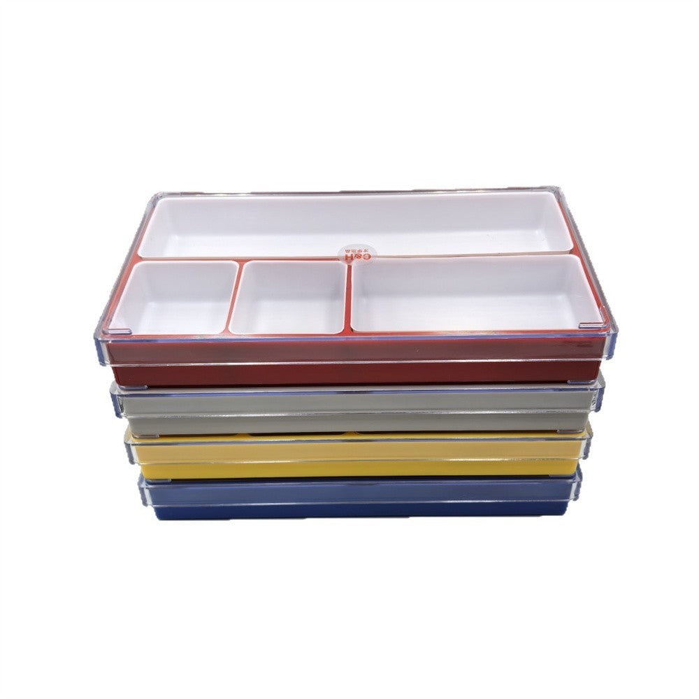 Plastic Watch Parts Storage Box Organizer Watchmakers Repair Tools Storage Tray