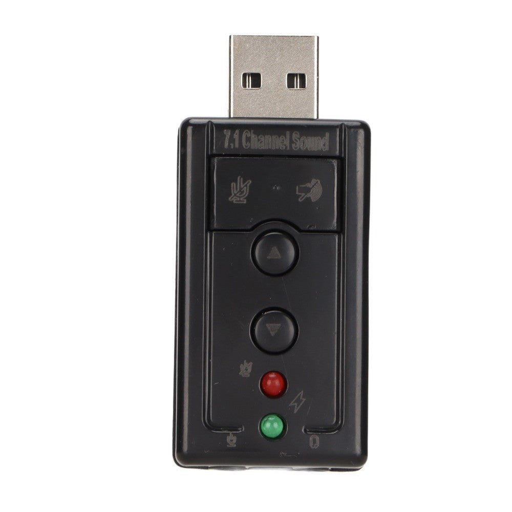 With 3.5mm and Microphone Ports Virtual Sound Card Audio Adapter  Computer Use