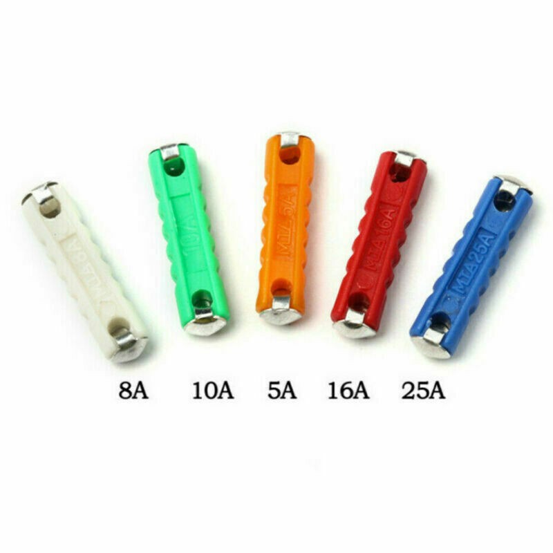 5 AMP -25 AMP European Blade Style Audio Fuse for Car RV Boat Vintage Old Style