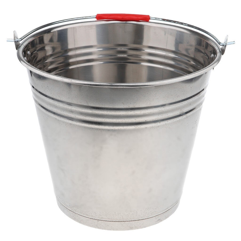 Stainless Steel Multi Use Bucket Water Milk Storage Carry Container Pail 20L