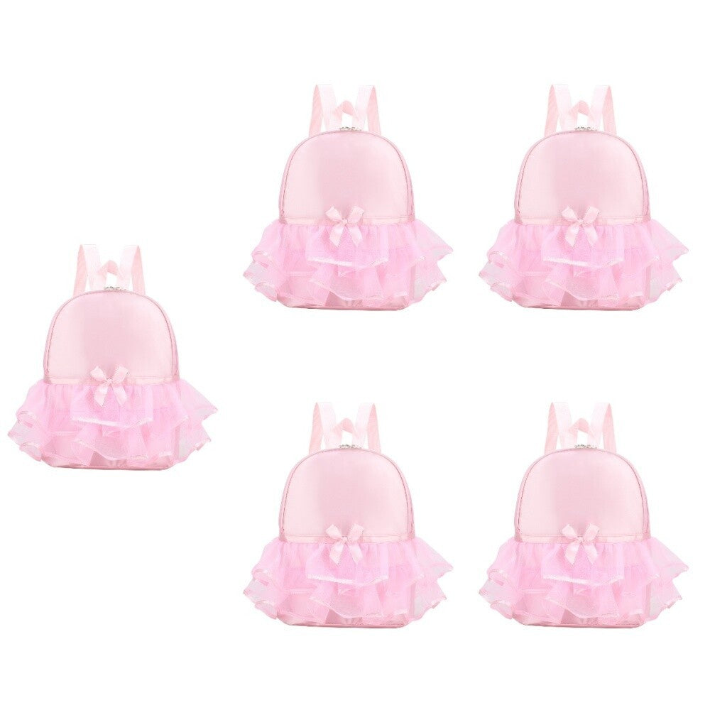 5 Pack Dancing Bag for Girls Ballet Bags Dance Backpack Schoolbag