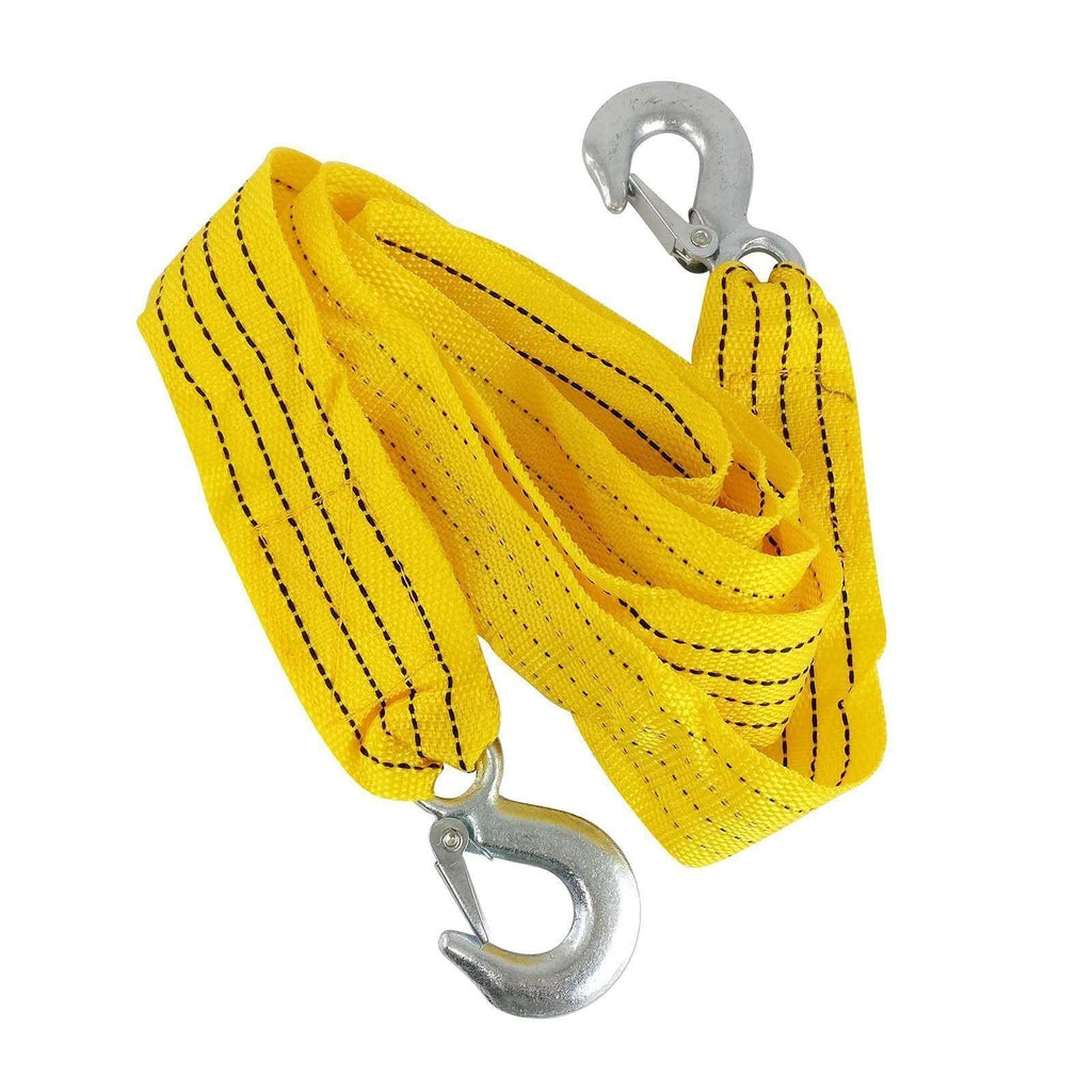 3 TONNE Tow Towing Pull Rope 3m Strap Heavy Duty Road Recovery Car Van 4x4