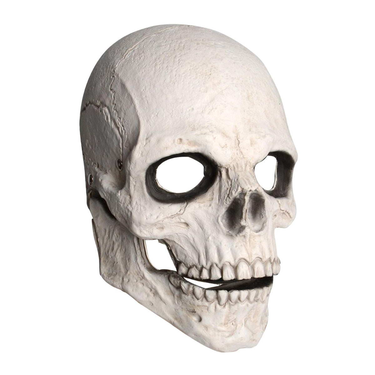 Skull Mask Full Face with Movable Mouth Realistic Head Mask for Adult Cosplay