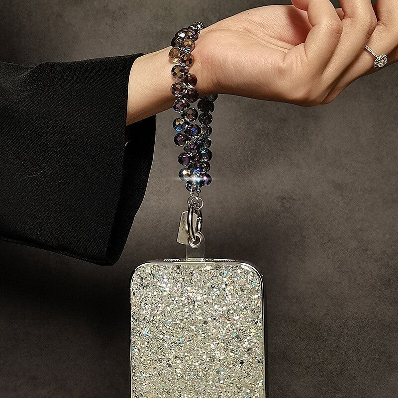 Luxury Mobile Phone Charm Crystal Beads Strap Cord Chain Keys Holder Gifts New