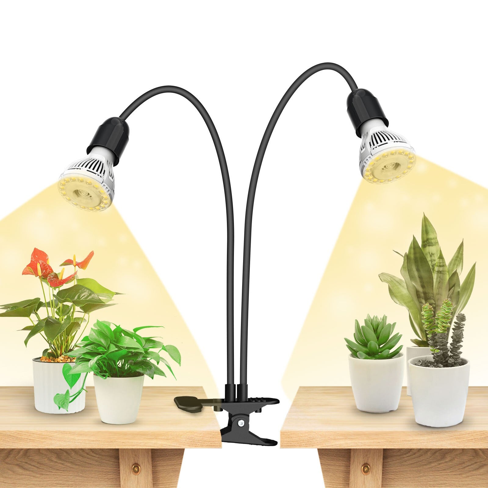 LED Clip Grow Light for Indoor Plants Veg Growing Lamp