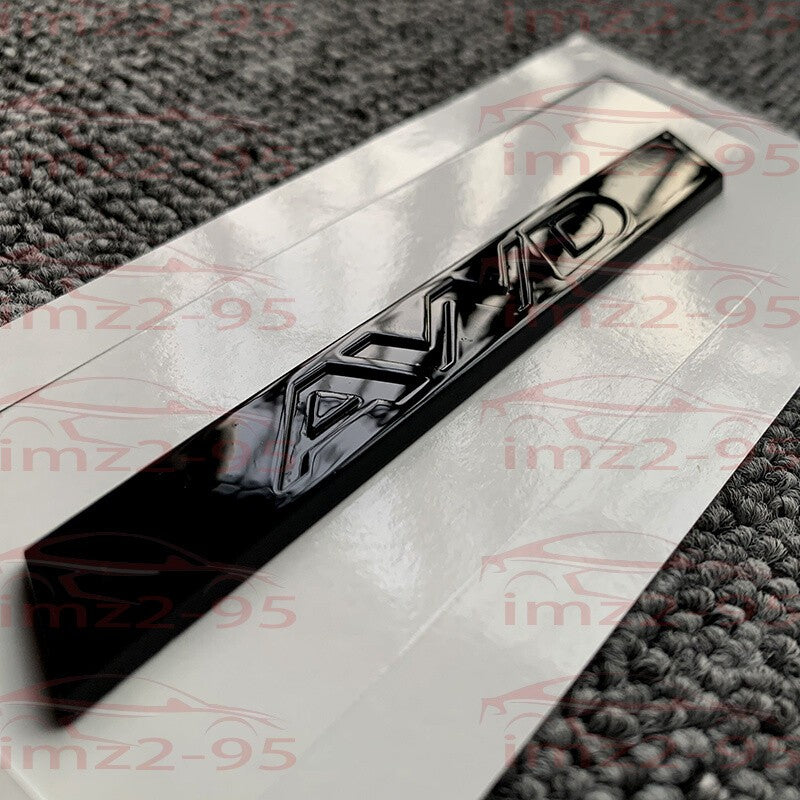 5X Glossy Black Rear Badge Fits Jaguar F-TYPE P300 R-DYNAMIC Black S AWD Emblem