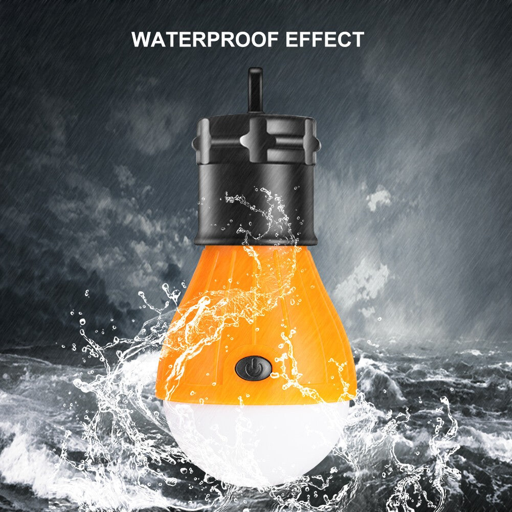 LED Camping Tent Light Bulb Outdoor Hanging Bright Lantern Light