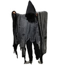 Adult Grim Reaper Costume Mens Phantom Halloween Horror Robe Cloak Fancy Dress