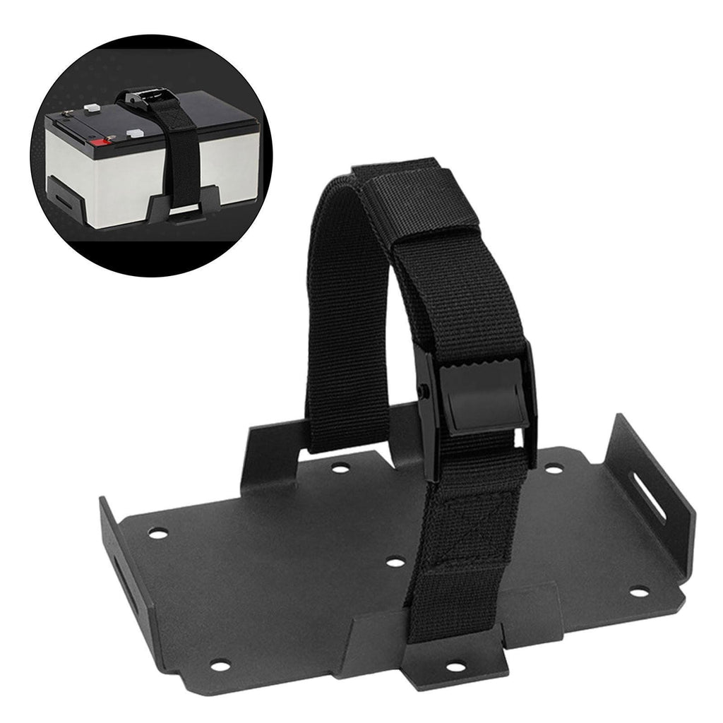 Battery Tray Accessories Professional for 12V 6-15AH and 6V 7-12AH Battery with