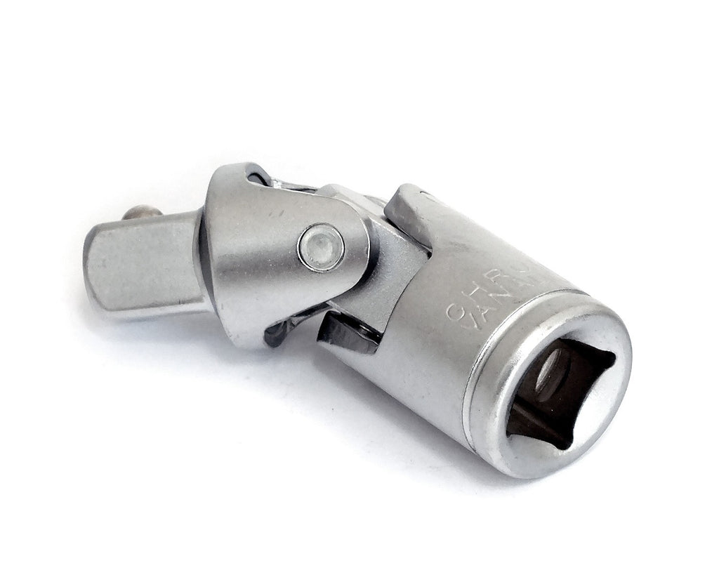 Universal Joint Socket Adapters 3 Piece Flexible Swivel Knuckles 1/4" 3/8" 1/2"
