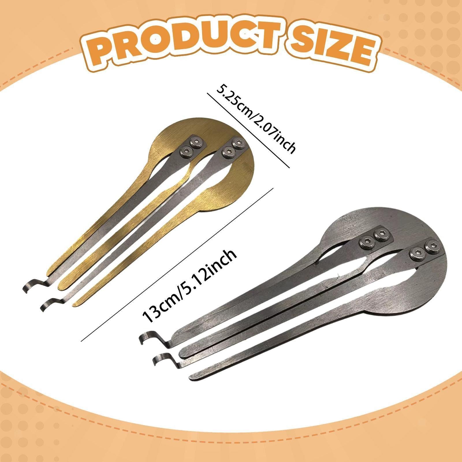 1 piece Portable Jaw Harp Double Tone Metal Ethnic Folk Instrument for Beginners