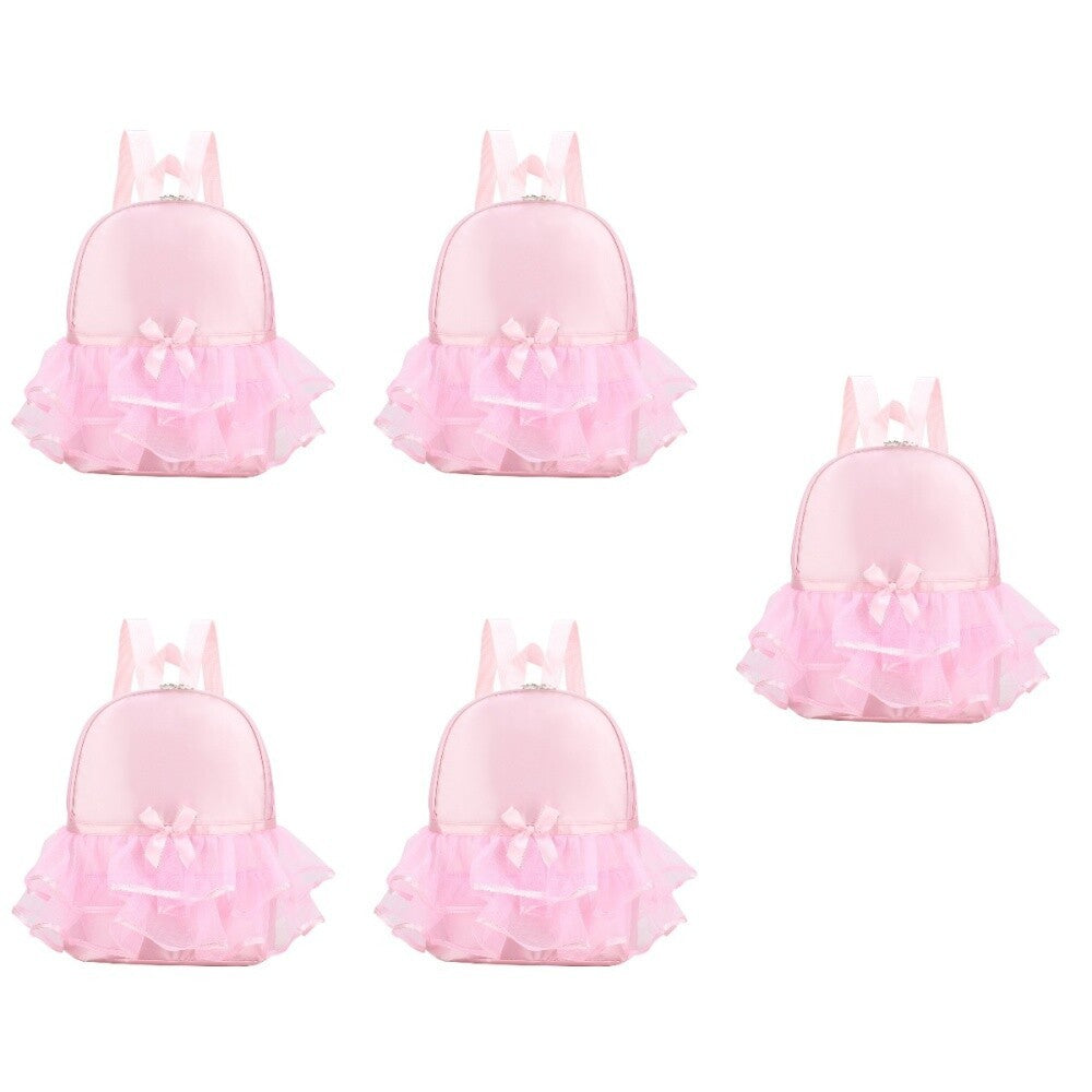 5 Pack Dancing Bag for Girls Ballet Bags Dance Backpack Schoolbag