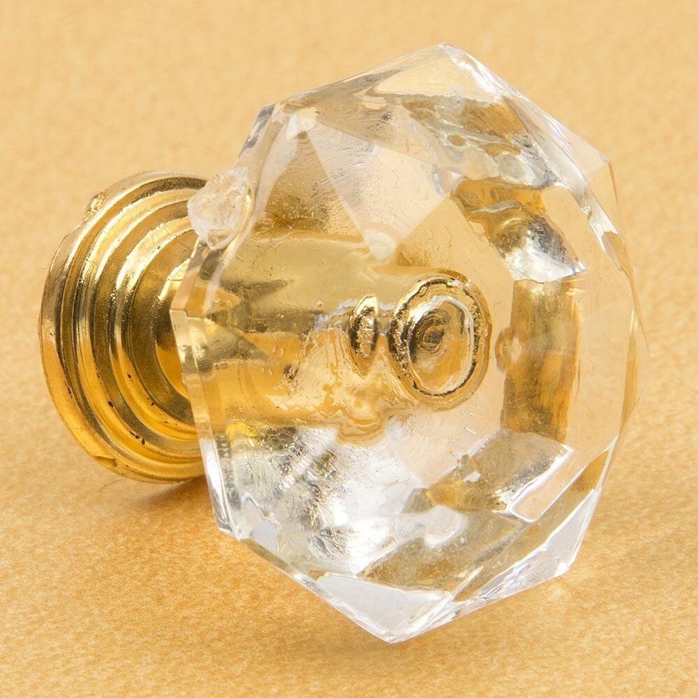10Pack Diamond Shape Crystal Knobs Cupboard Drawer Pull Handle Door Cabinet Knob