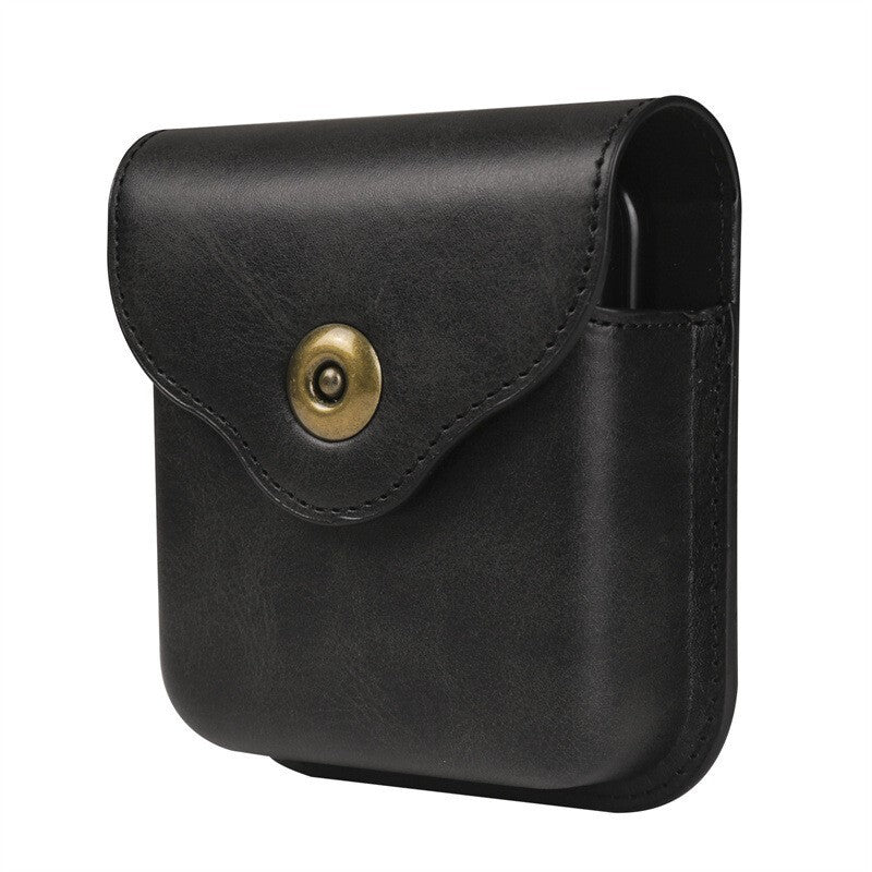 For Motorola Razr 5 Magnetic Flap Case PU Leather Belt Clip Holster Pouch