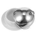 Ceramic Butter Dish Multi-functional Food Container Dessert Plate with Cover.*