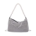Glitter Box Handbag Rhinestone Ladies Shoulder Bag Evening Banquet Bags Party UK