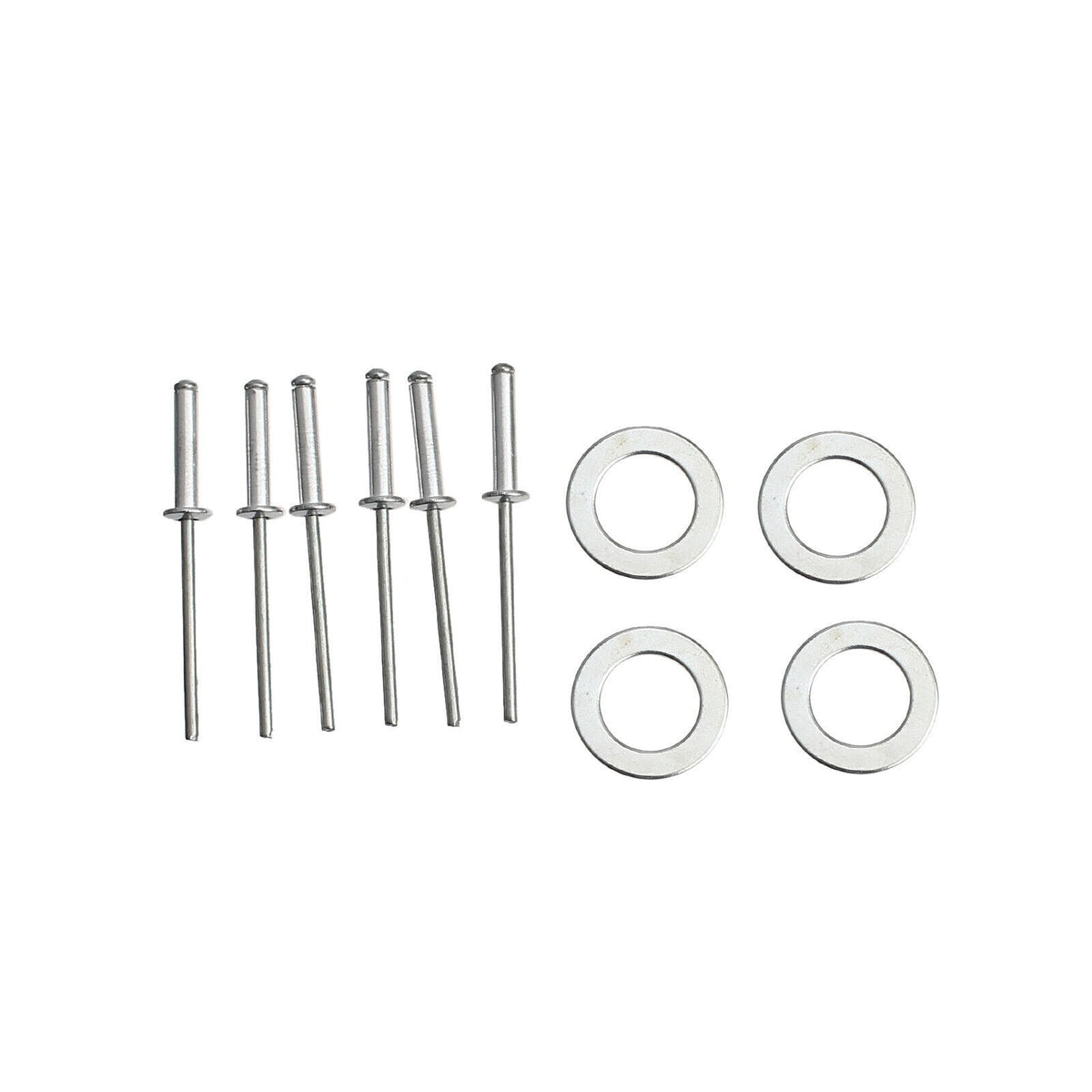 Pair Bonnet Pin Kit Competition Alloy, Brisca, Race, Rally BLACK
