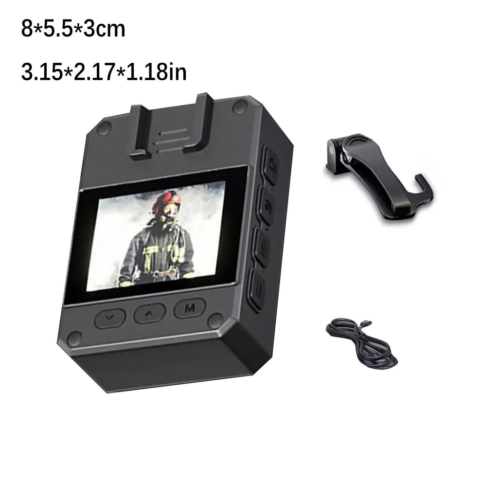 1080P HD Law Enforcement Cam Body Camera Recorder With Audio Night Vision Record