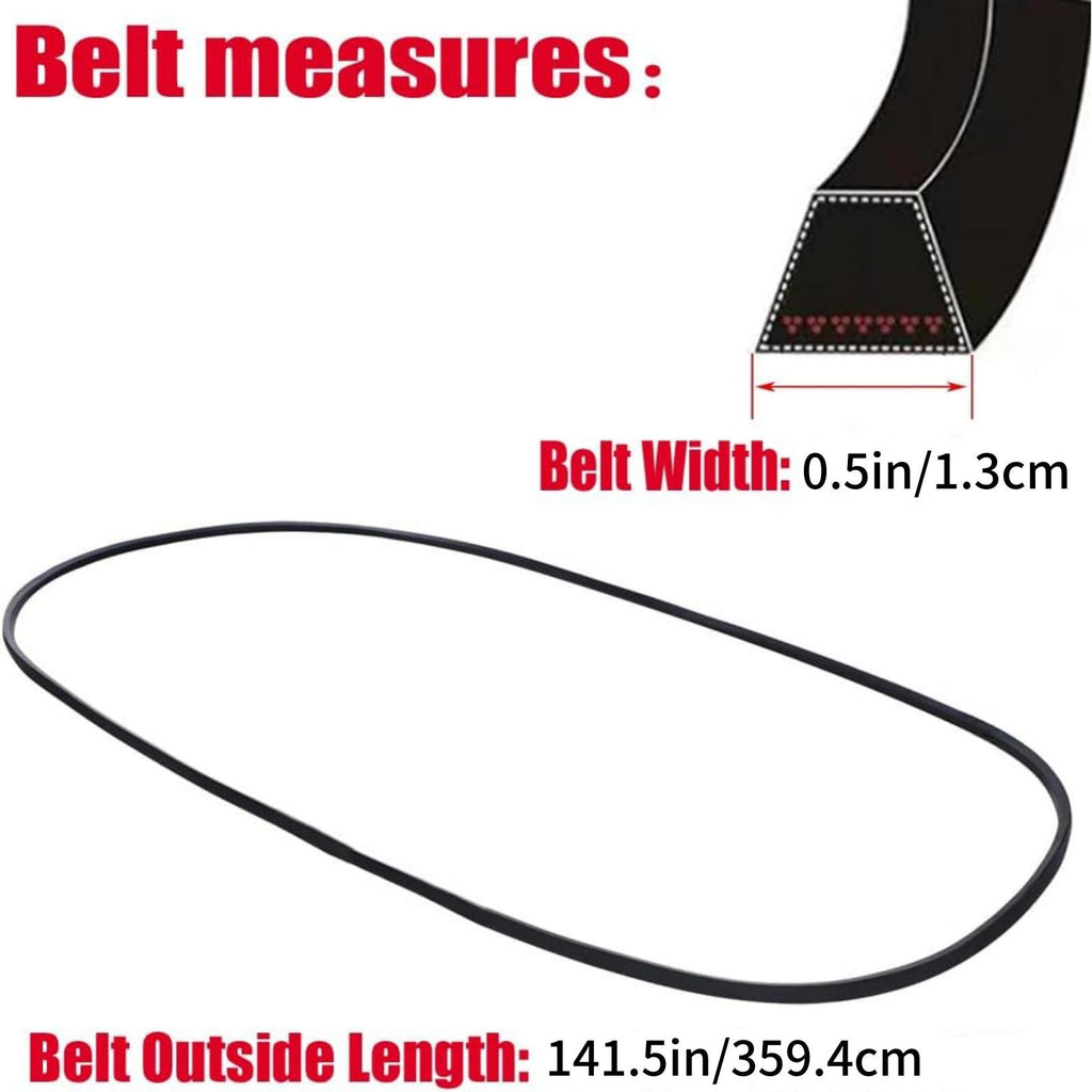 New 1PC Mower Deck Belt for Toro TimeCutter 5000 Exmark John Deere Cub Cadet