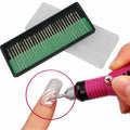 30PCS Bits Nail Art Electric File Drill  Replacement Manicure Pedicure Tools