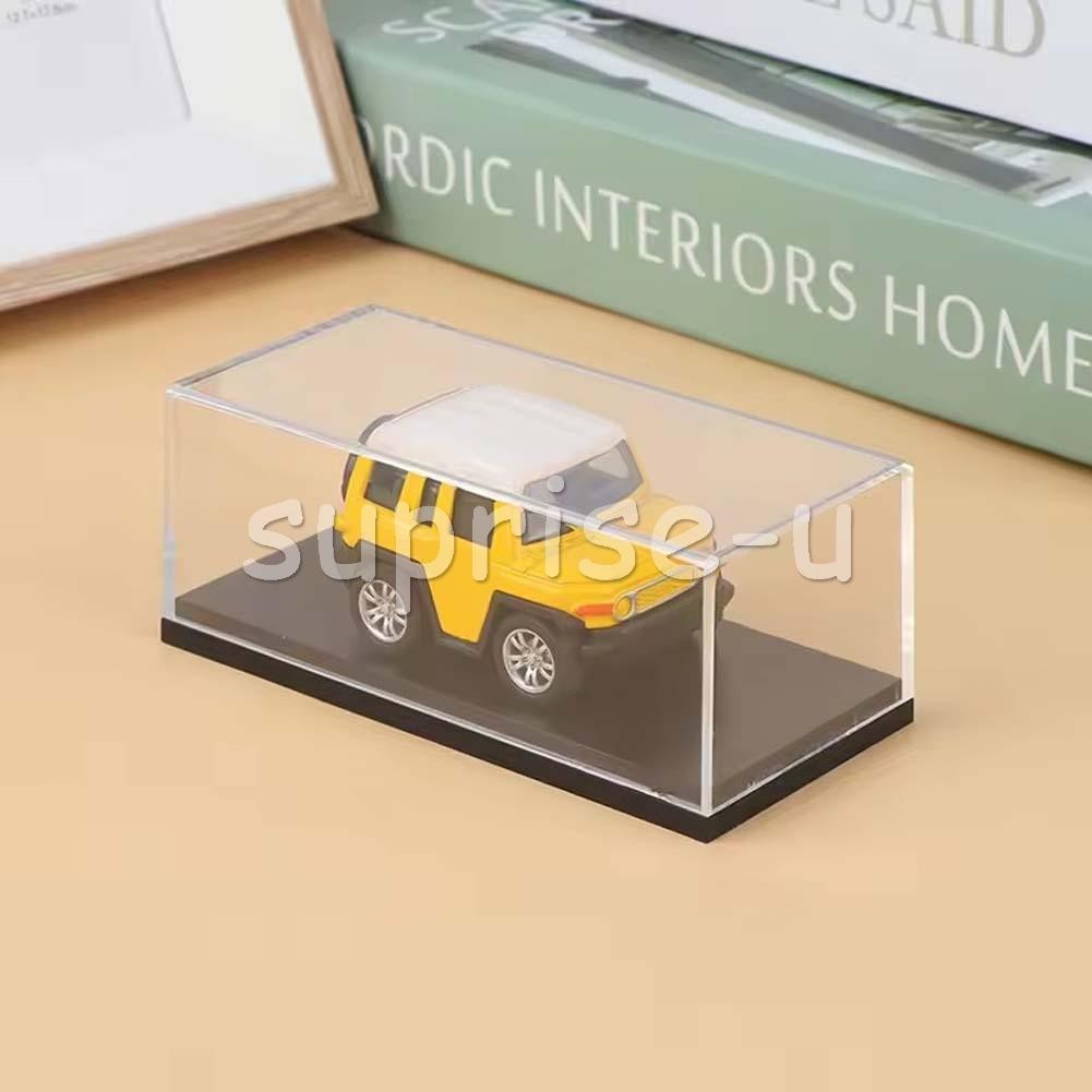 1:43 Acrylic Display Box Transparent Model Car Dust Cover Box Holder