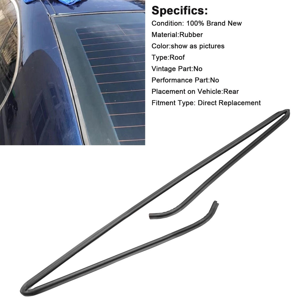 Rear Window Upper Molding Trim Seal 51317027916 For BMW 5 Series E60 GB